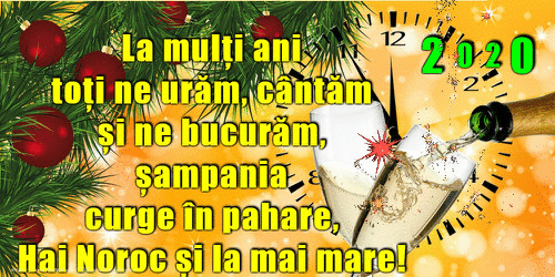 La mulți ani 2020!